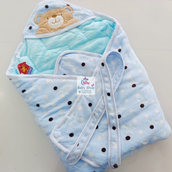 3-Way Adjustable Wearable Blanket, Cotton Sleepsack Swaddle - Image 2