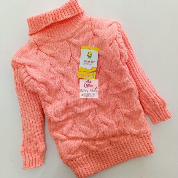 Baby Cozy Turtleneck Pullover / Sweater - Image 5
