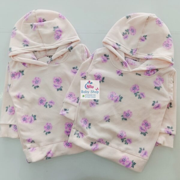 Kids Unisex Multicolor Pullover Hoodie - Image 3