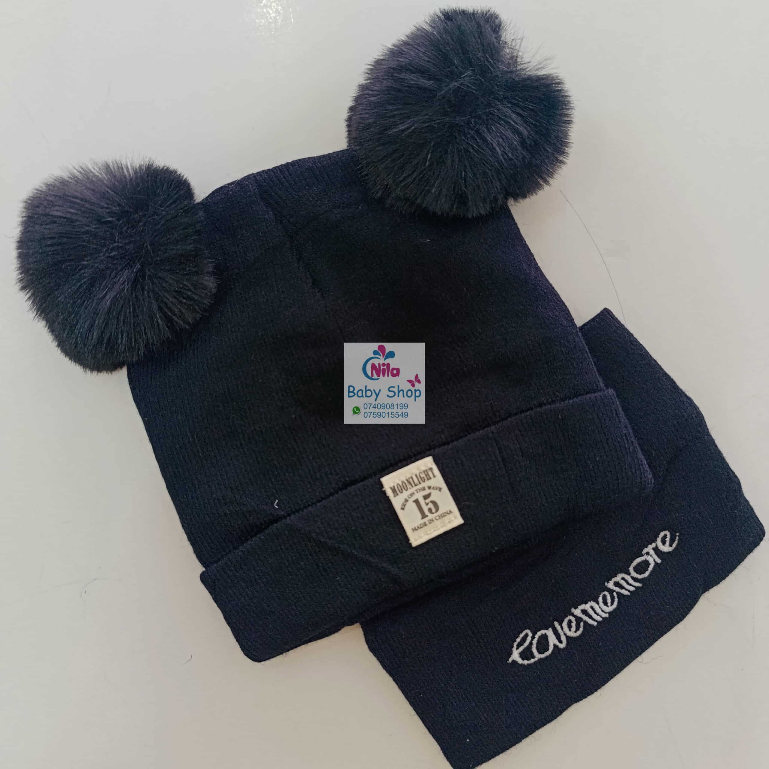 2pc Set Baby Hat and Scarf - Image 6