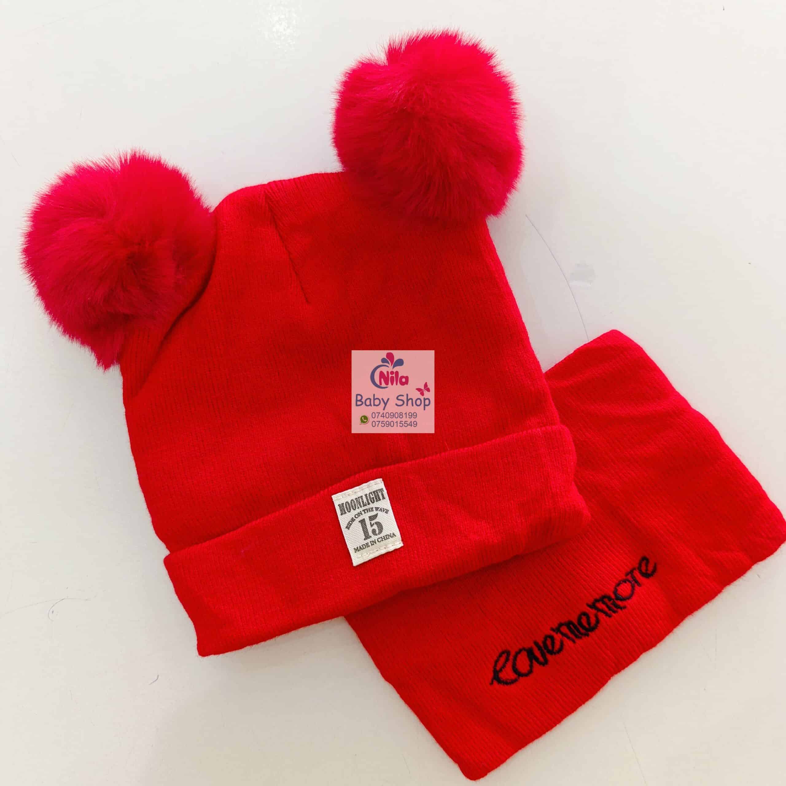 2pc Set Baby Hat and Scarf - Image 8