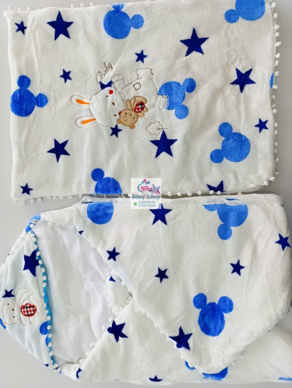 New Hooded Baby Shawl - Image 5
