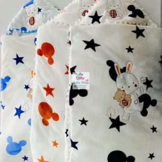 New Hooded Baby Shawl