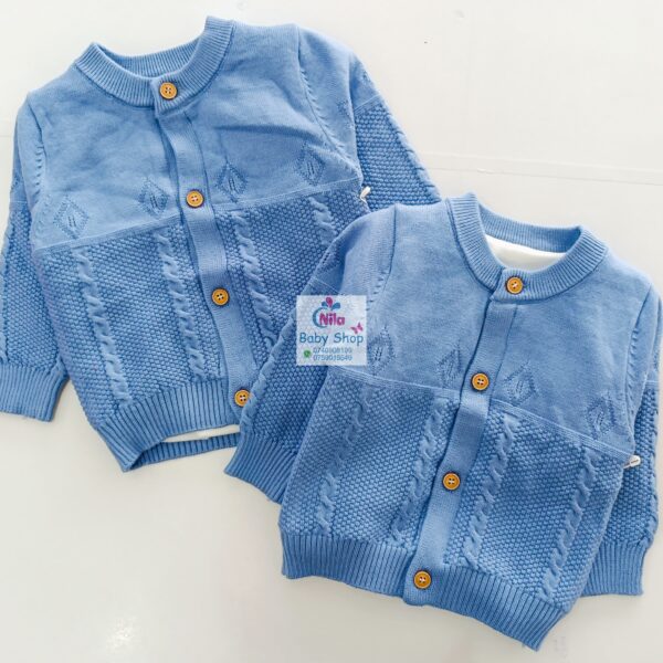 New Baby Girls Sweater Elegant Knitted Full Sleeve Cardigan - Image 4