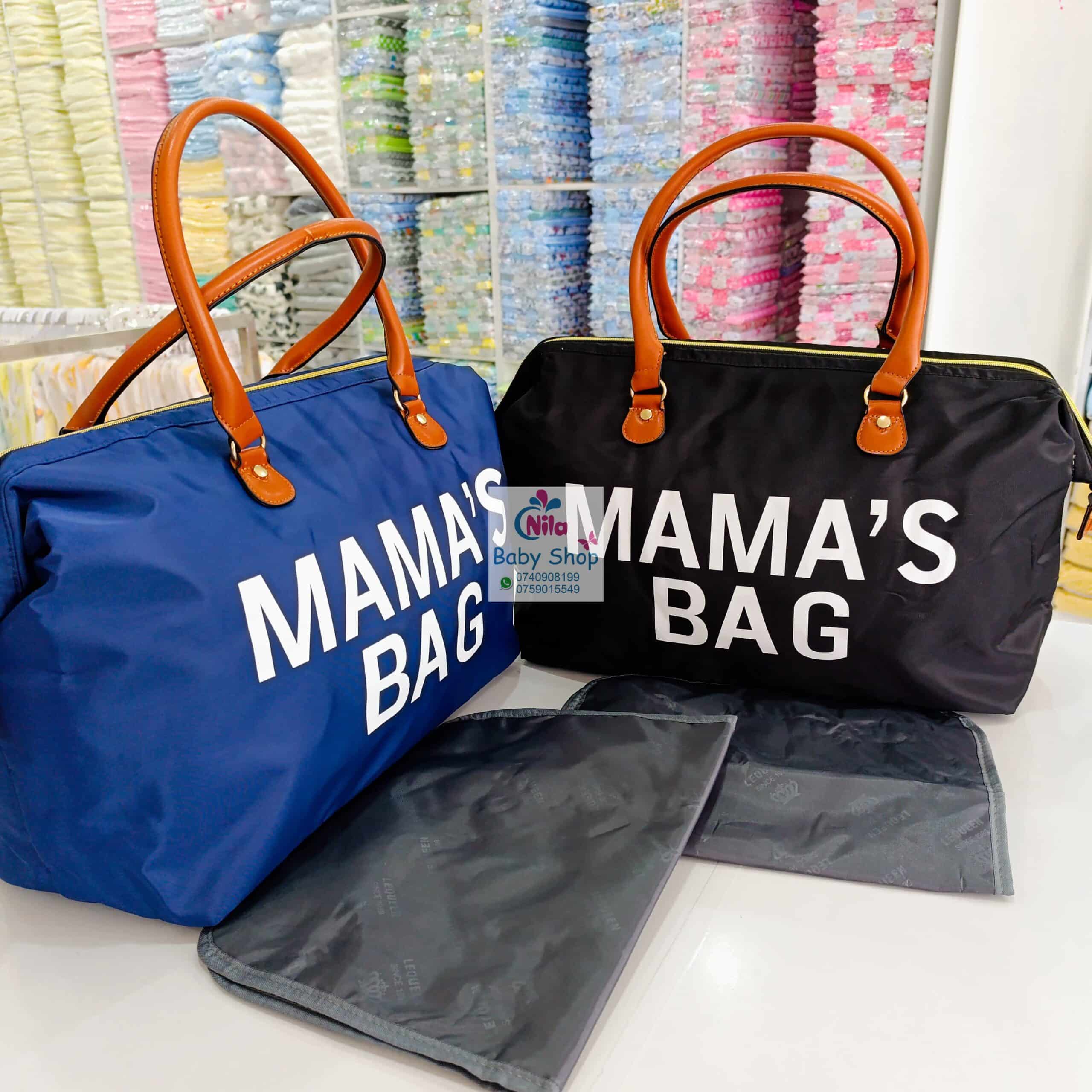 Classic Nappy Bag Letter Print All-Match Mommy Bag Casual Large Capacity Handbag Diaper Bag - Image 4
