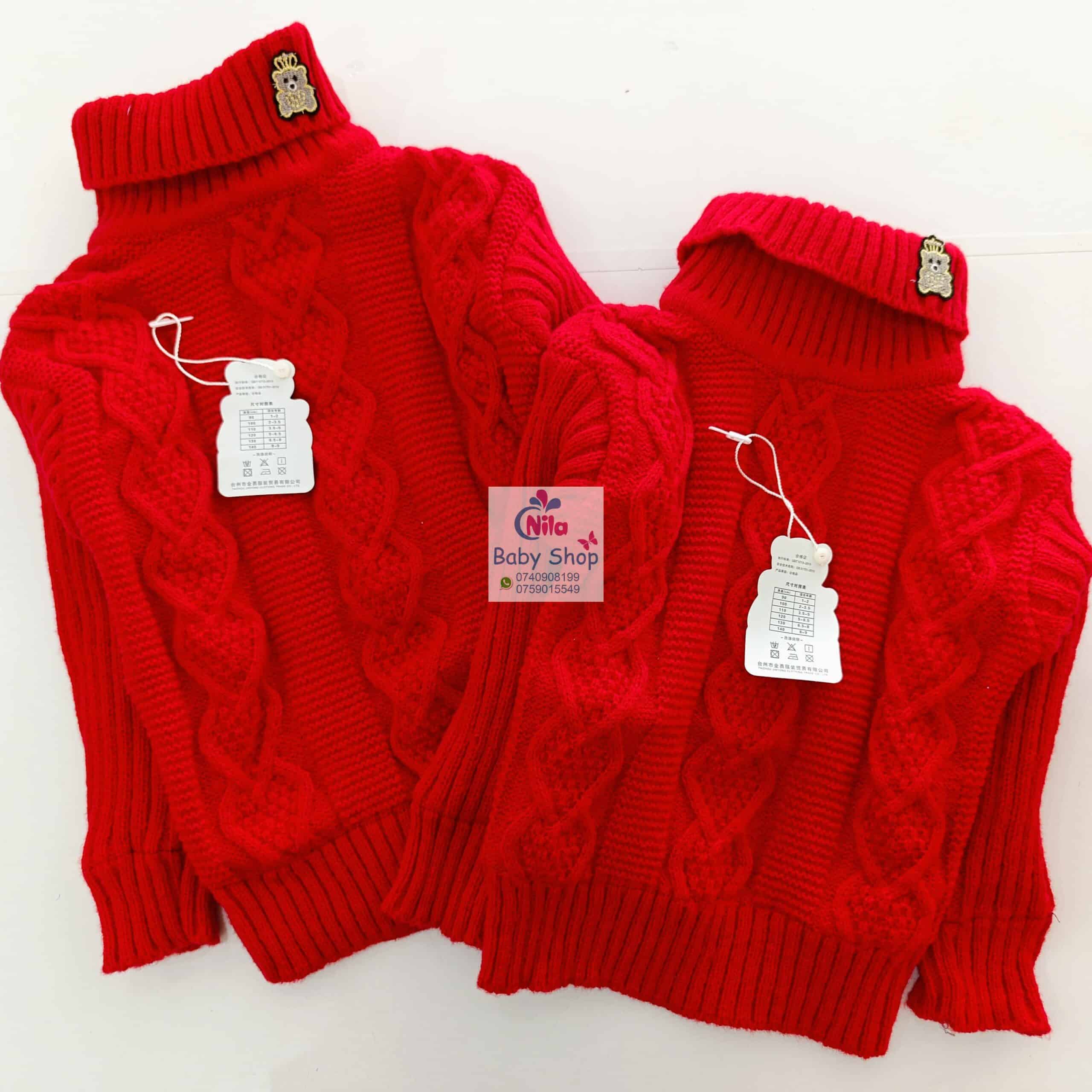 Baby Cozy Turtleneck Pullover / Sweater - Image 3