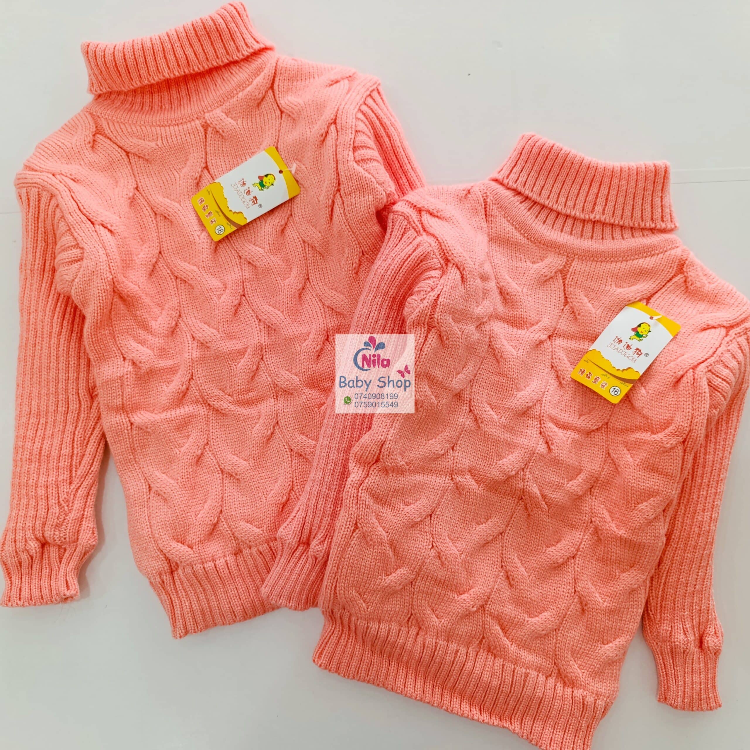 Baby Cozy Turtleneck Pullover / Sweater - Image 5
