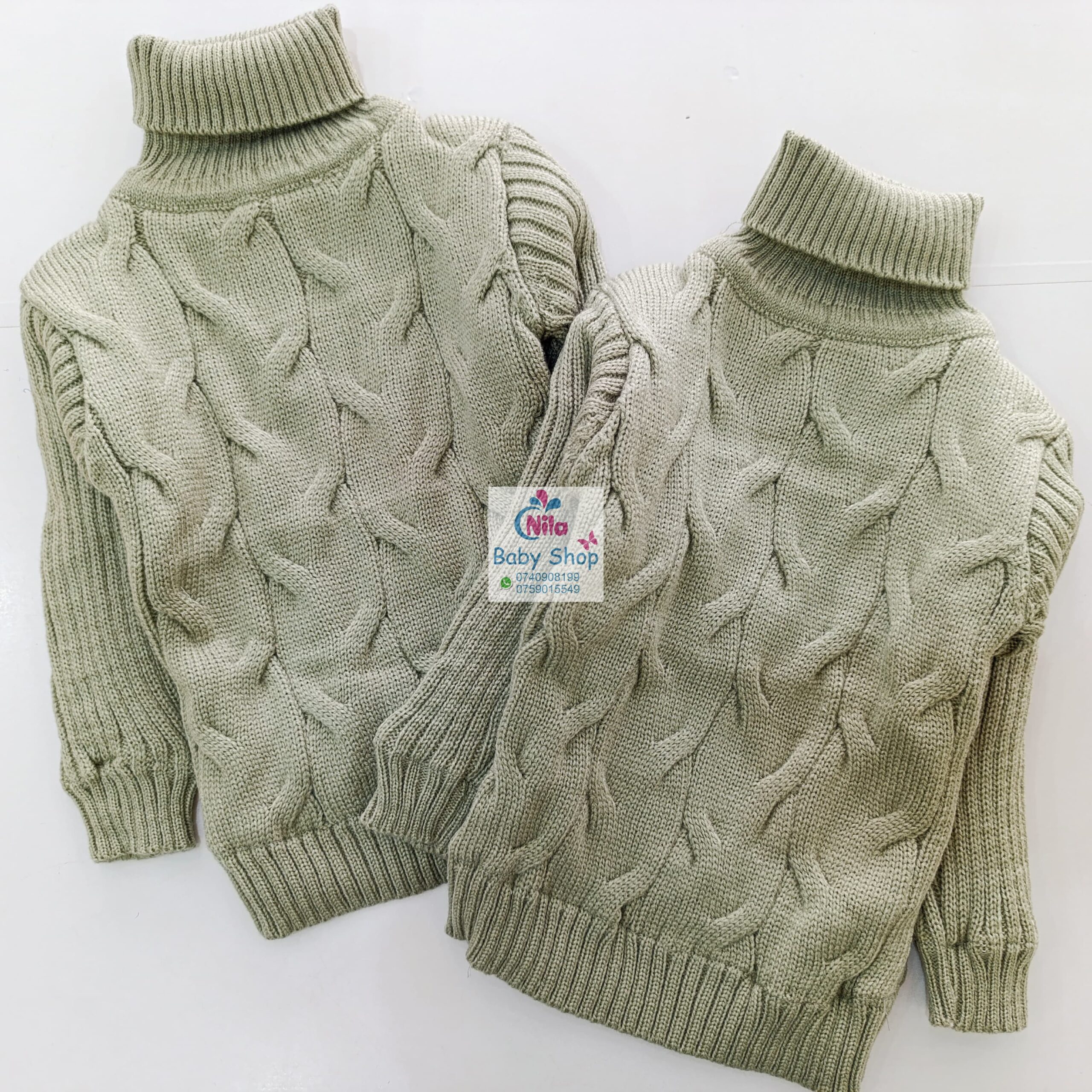 Baby Cozy Turtleneck Pullover / Sweater - Image 6