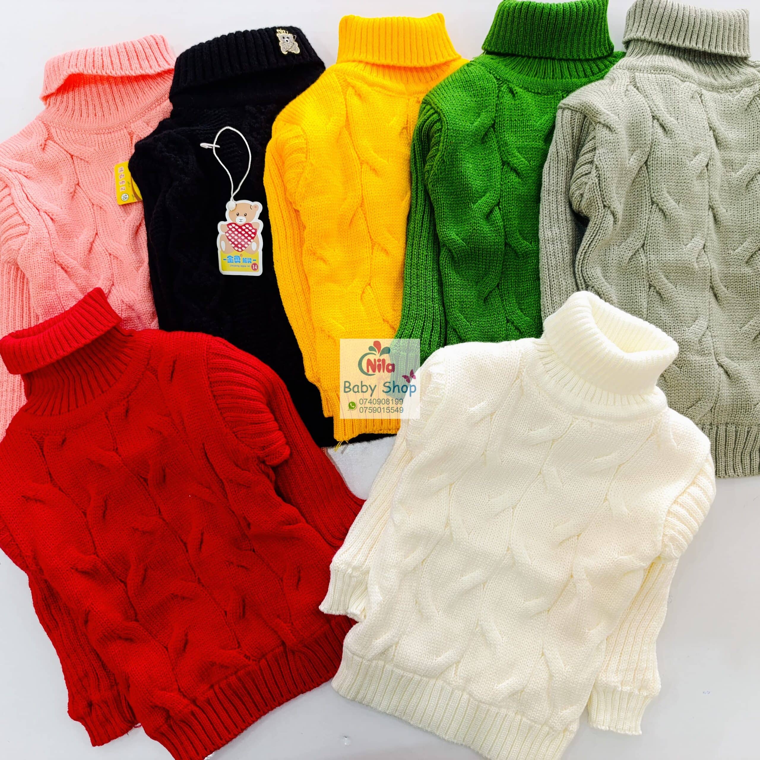 Baby Cozy Turtleneck Pullover / Sweater