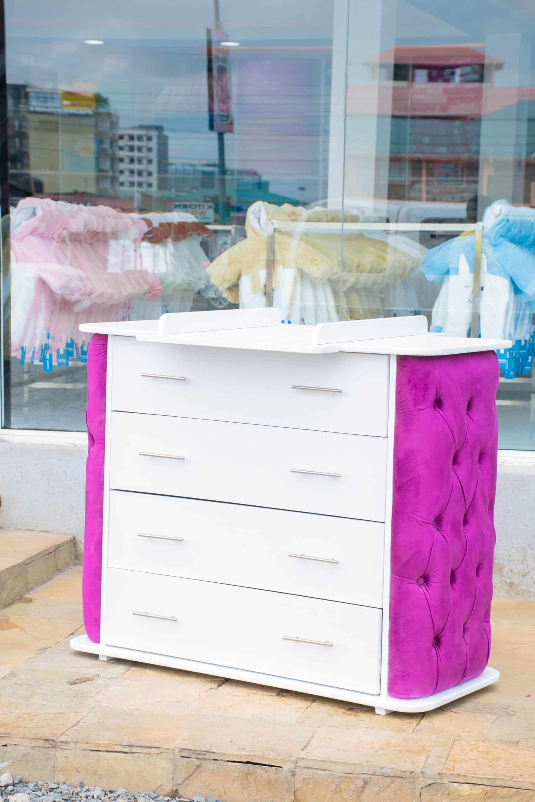 VelvetTouch Padded Chest of Drawers Baby Dresser with Changing Top - Image 17