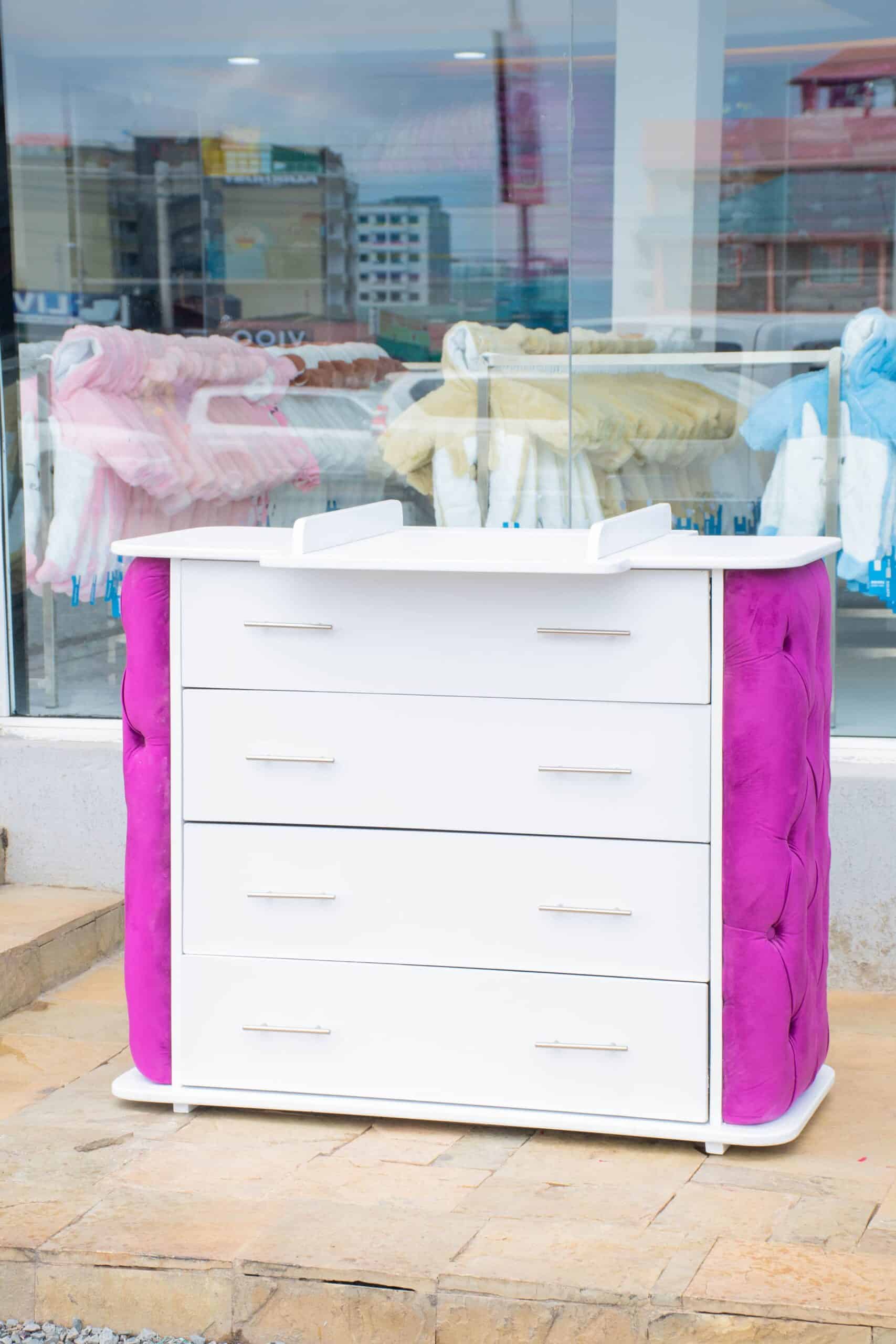 VelvetTouch Padded Chest of Drawers Baby Dresser with Changing Top - Image 16