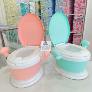 Baby Potty Training Chair with Lid & Side Handles – Comfortable Toddler Toilet Seat