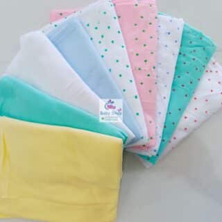 Warming Blanket / Receiving Blanket Made of Baby Cotton