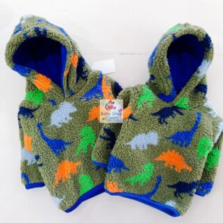 Kids Cute Warm Cotton Hoodie Sweater - cartoon print