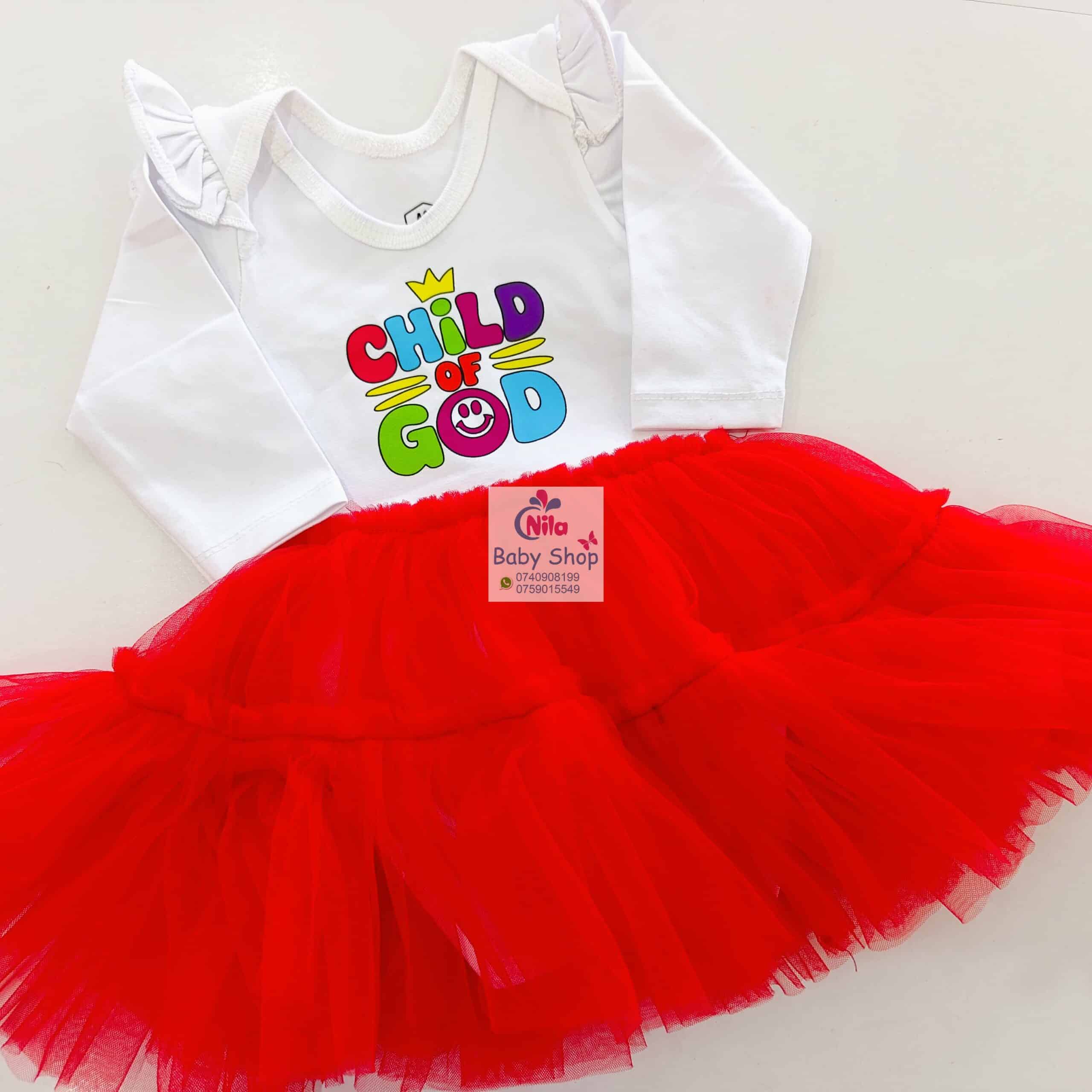 Baby Girls Branded Onesie-Tutu Style Outfit - Image 10