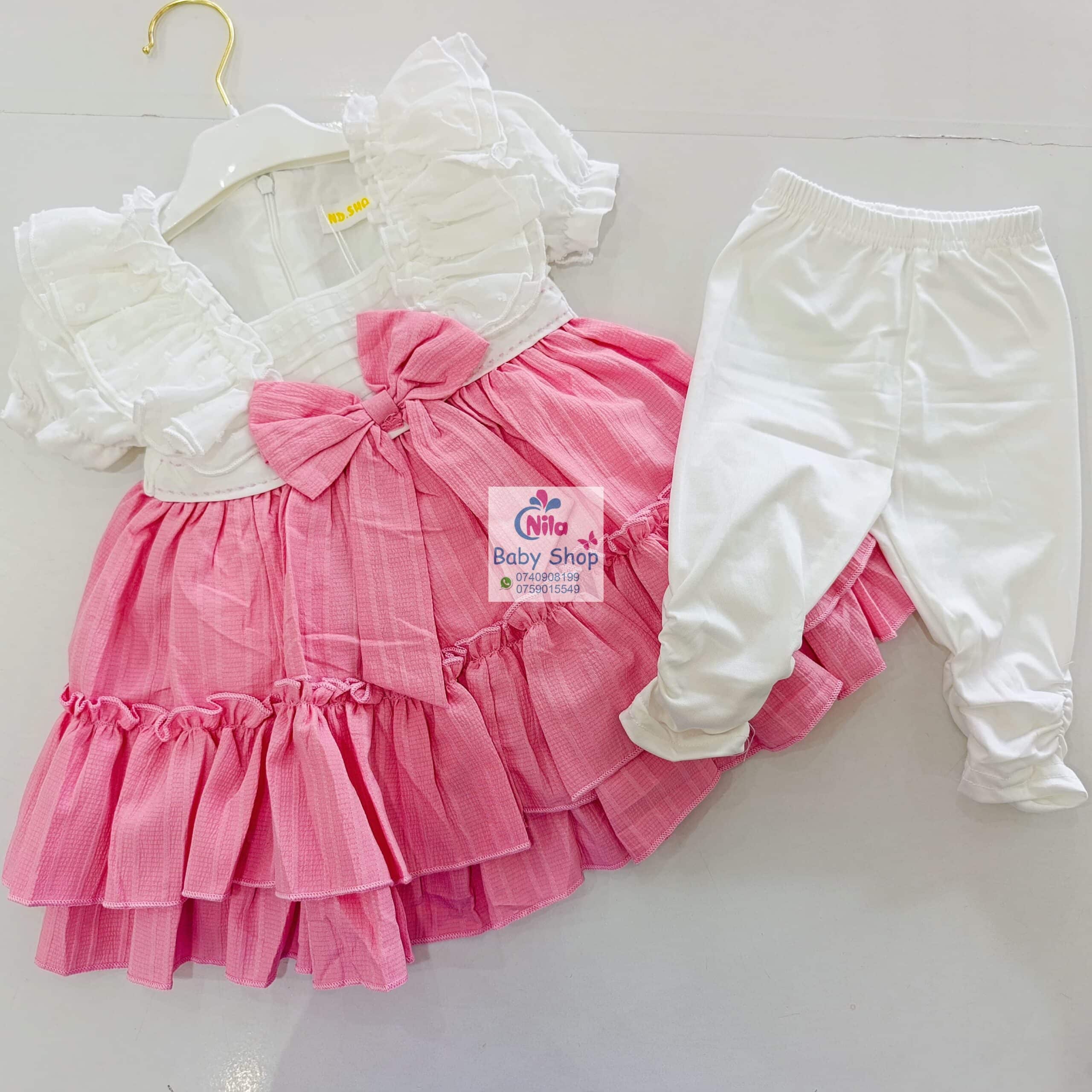 Girls' Stylish Sleeveless Dress - Image 4