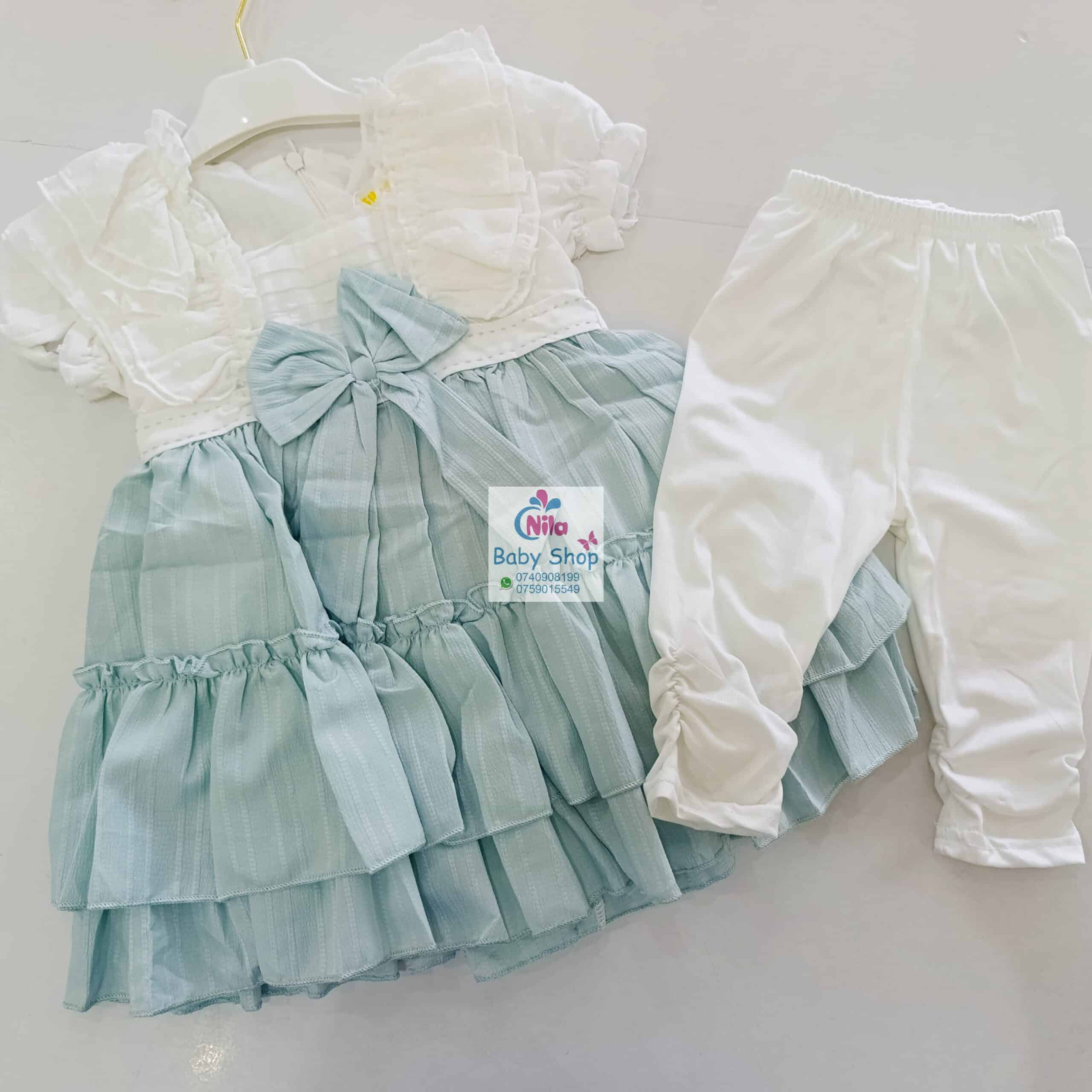 Girls' Stylish Sleeveless Dress - Image 5