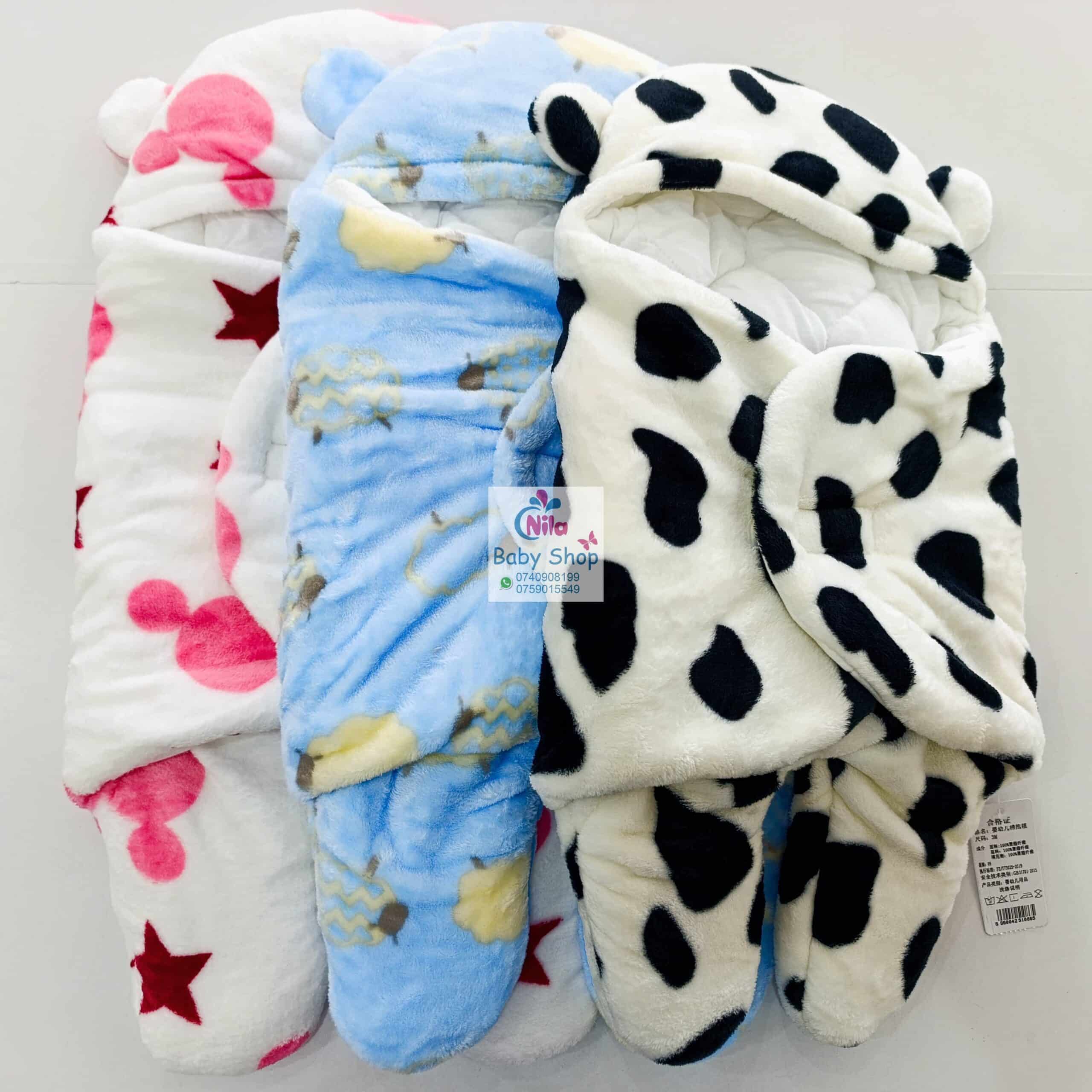 Warm Soft Baby Swaddle Blanket