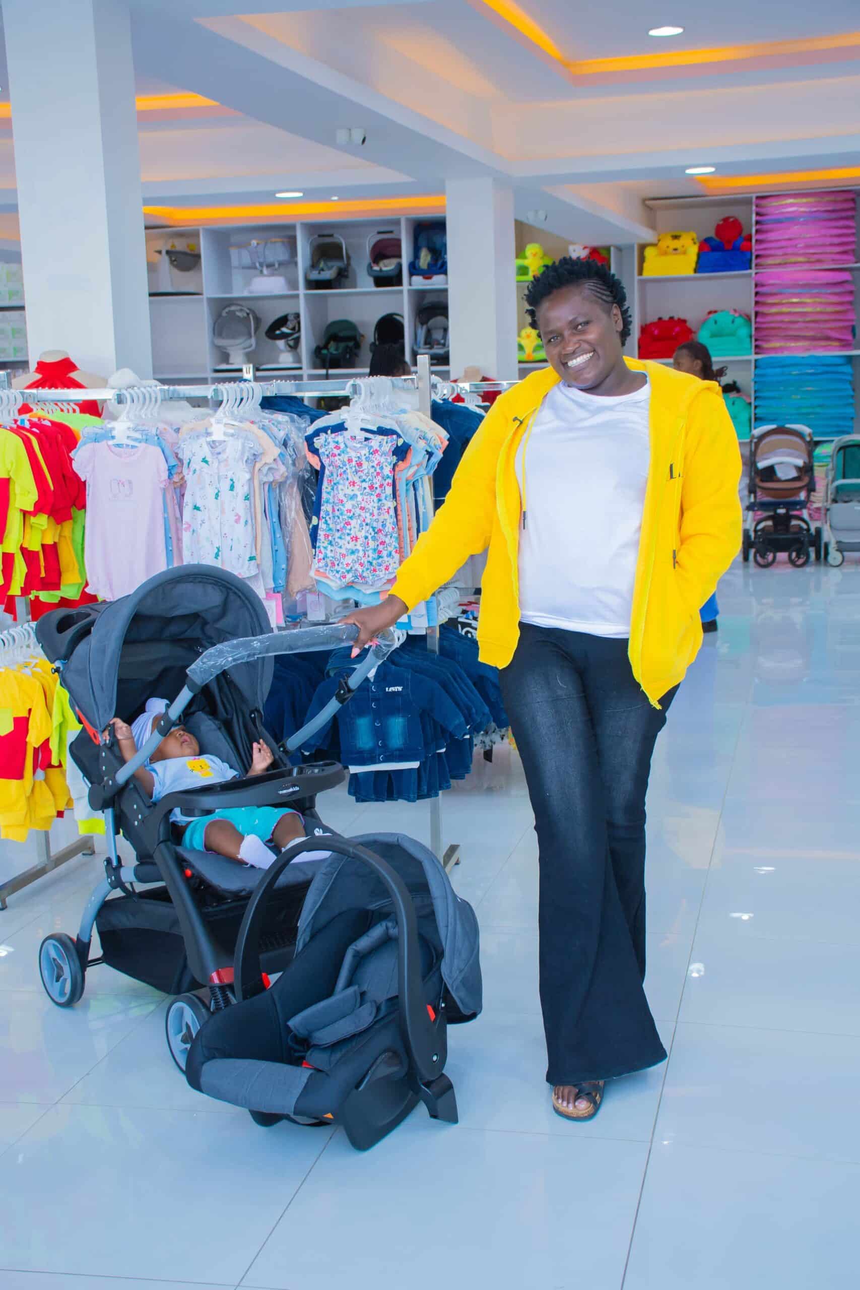 2-in-1 Baby Stroller & Infant Car Seat Travel System with Adjustable Canopy - Image 6