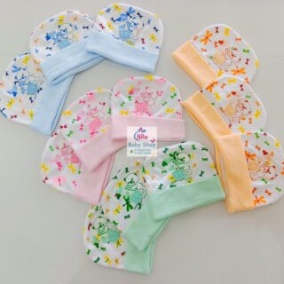 Adorably Printed Cotton Newborn Hats