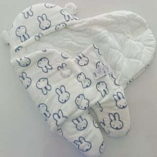 Warm Soft Baby Swaddle Blanket - White