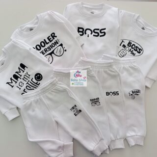 Kids' 2PC Clothing Set Sweatshirt + Jogger Pants