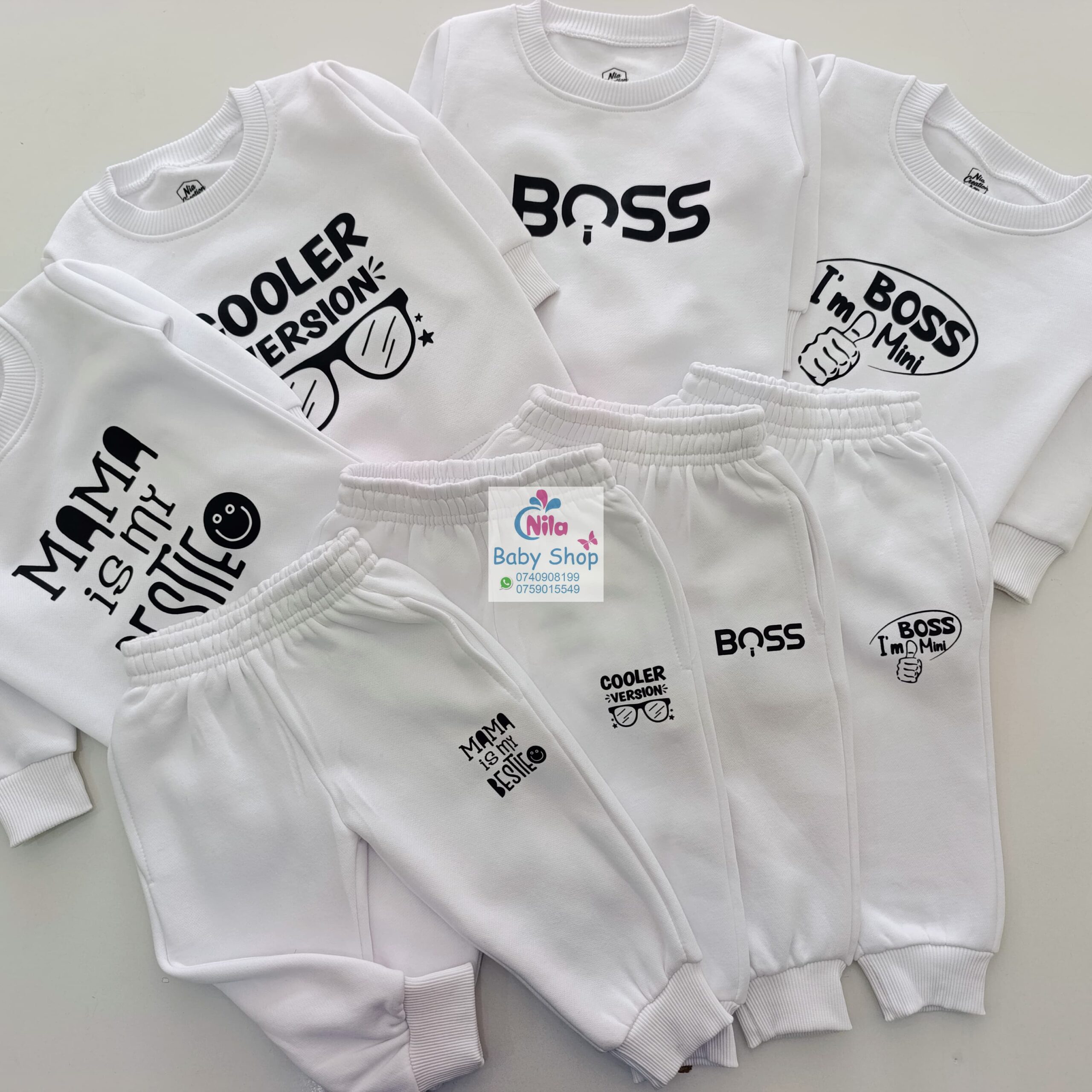 Kids' 2PC Clothing Set Sweatshirt + Jogger Pants - Image 10