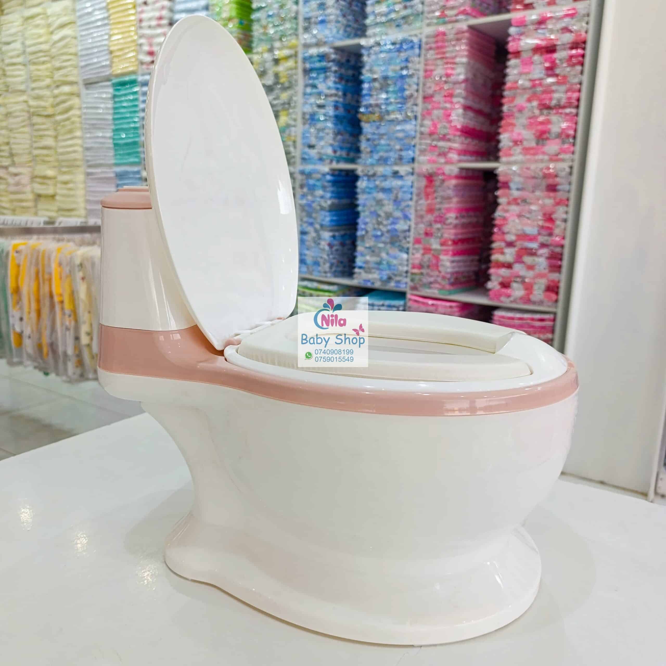 Safe Newborn Potty Seat With Soft Cushion - Image 3