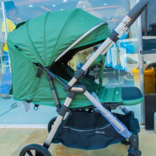 Premium Baby Stroller with Adjustable Canopy & Smooth Suspension