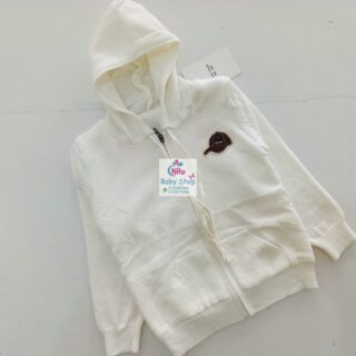 Trendy Quality Kids Hoodies - White
