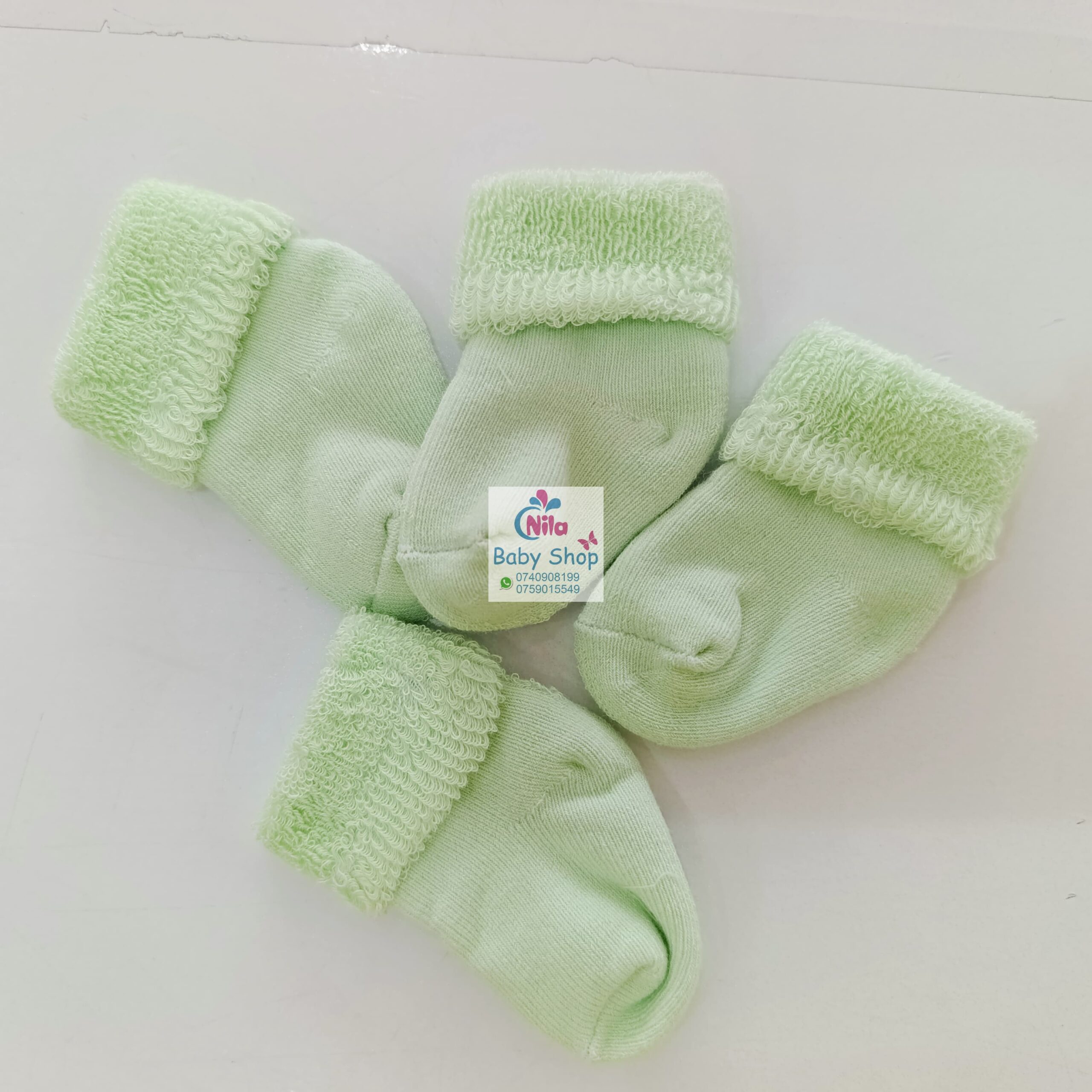 Newborn Baby Soft Cotton Socks Set - Anti-Slip, Breathable, Multi-Color Infant Socks - Image 6