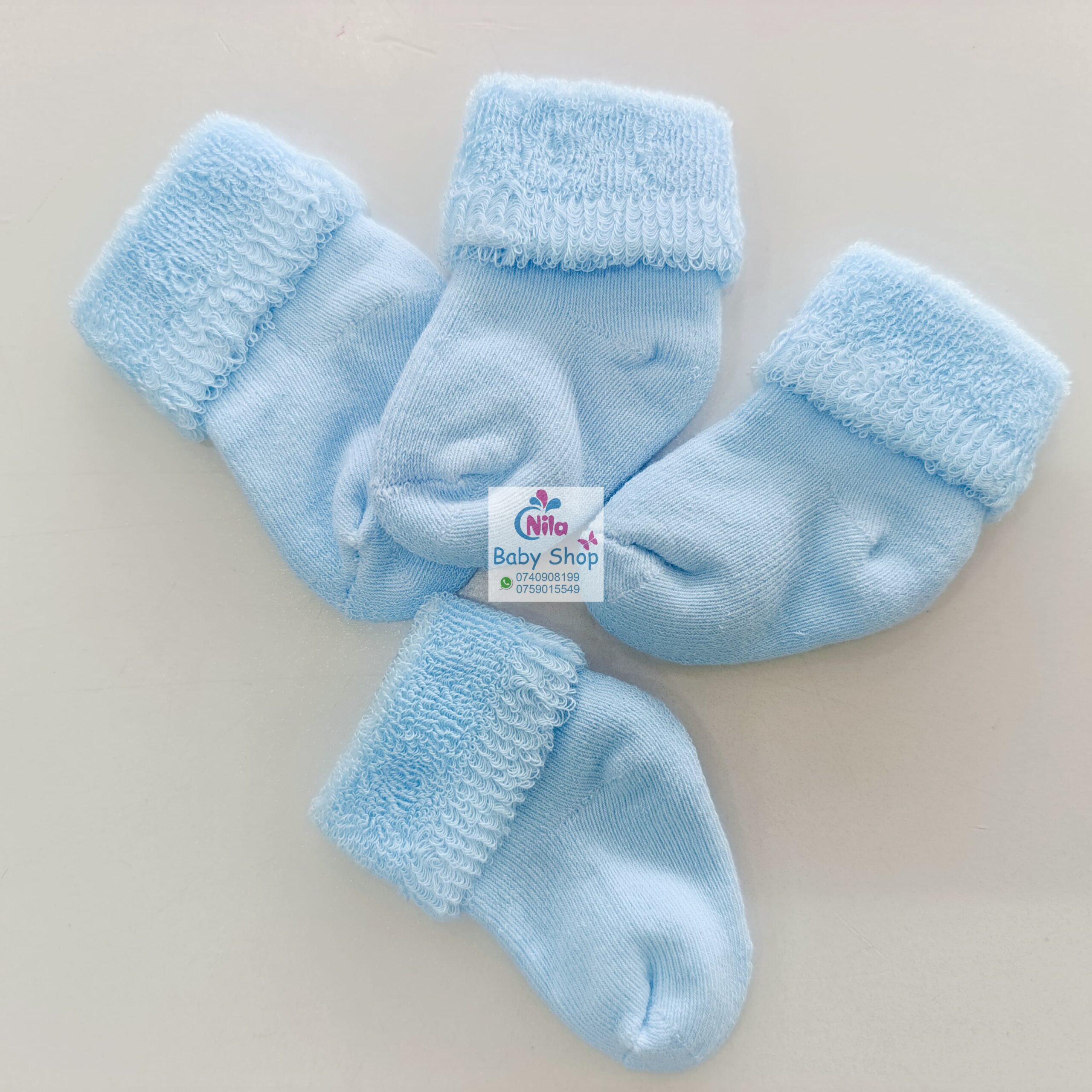 Newborn Baby Soft Cotton Socks Set - Anti-Slip, Breathable, Multi-Color Infant Socks - Image 5