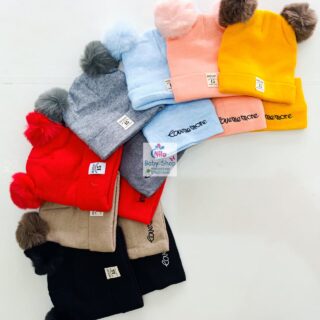 2pc Set Baby Hat and Scarf