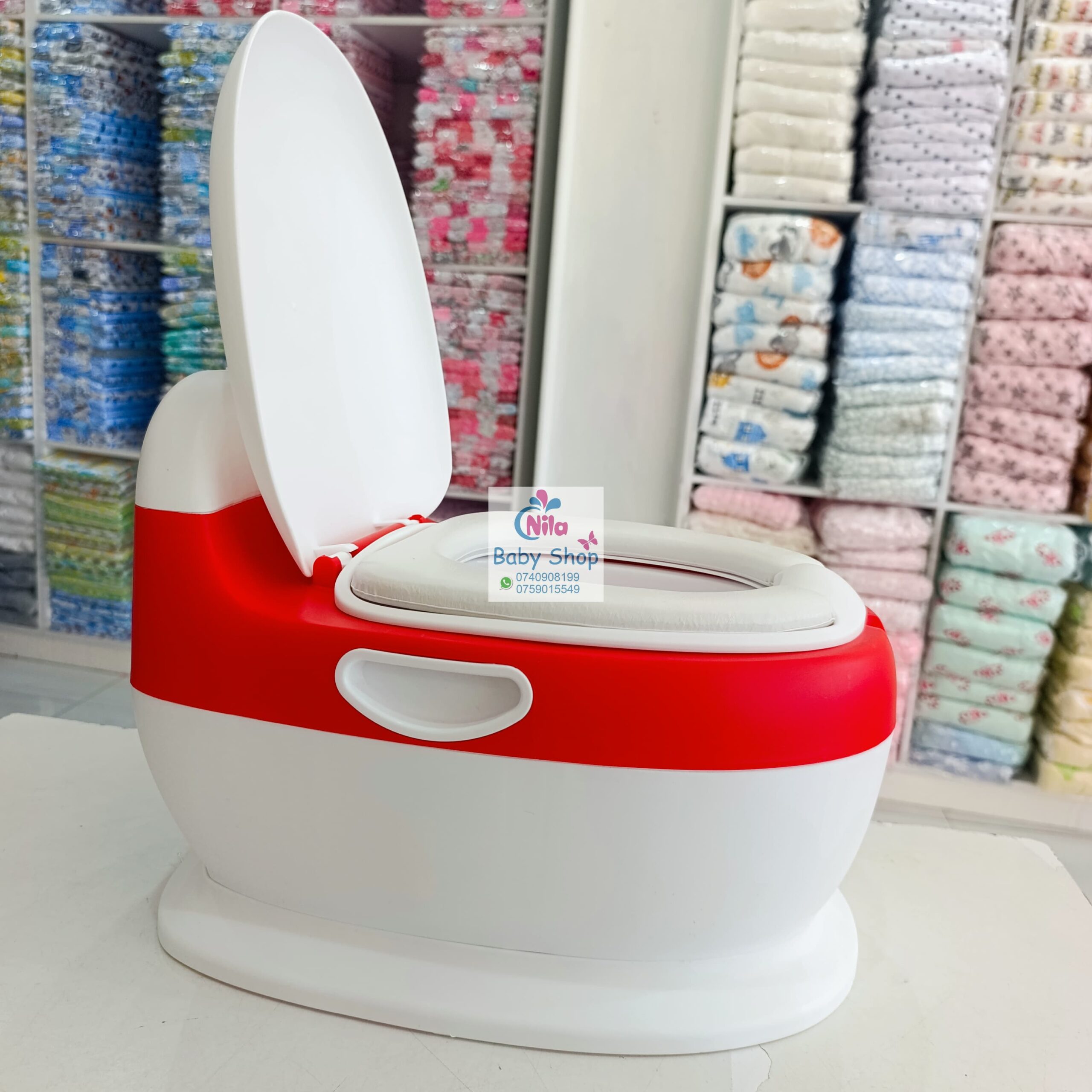 Safe Newborn Potty Seat With Soft Cushion - Image 3