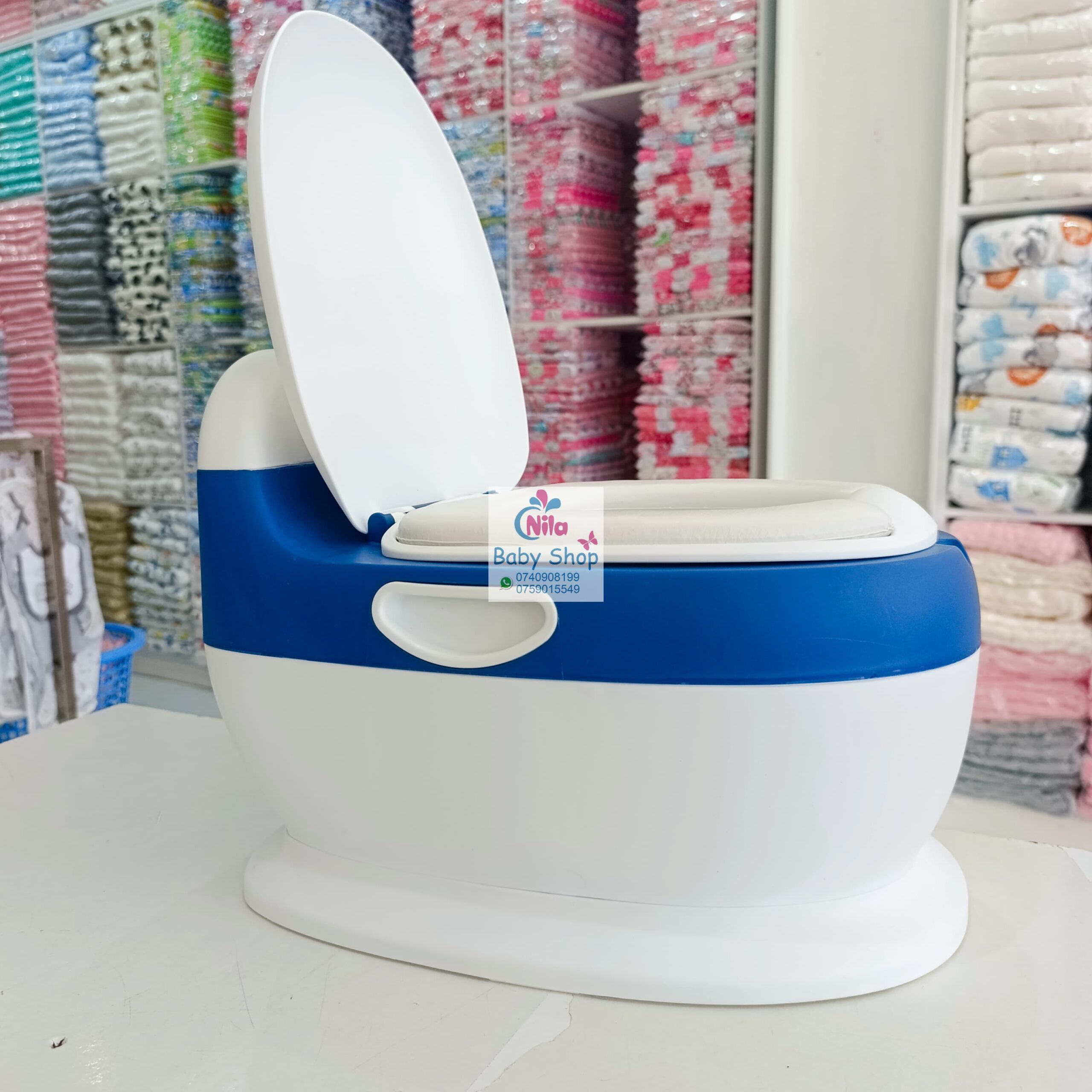 Safe Newborn Potty Seat With Soft Cushion - Image 6