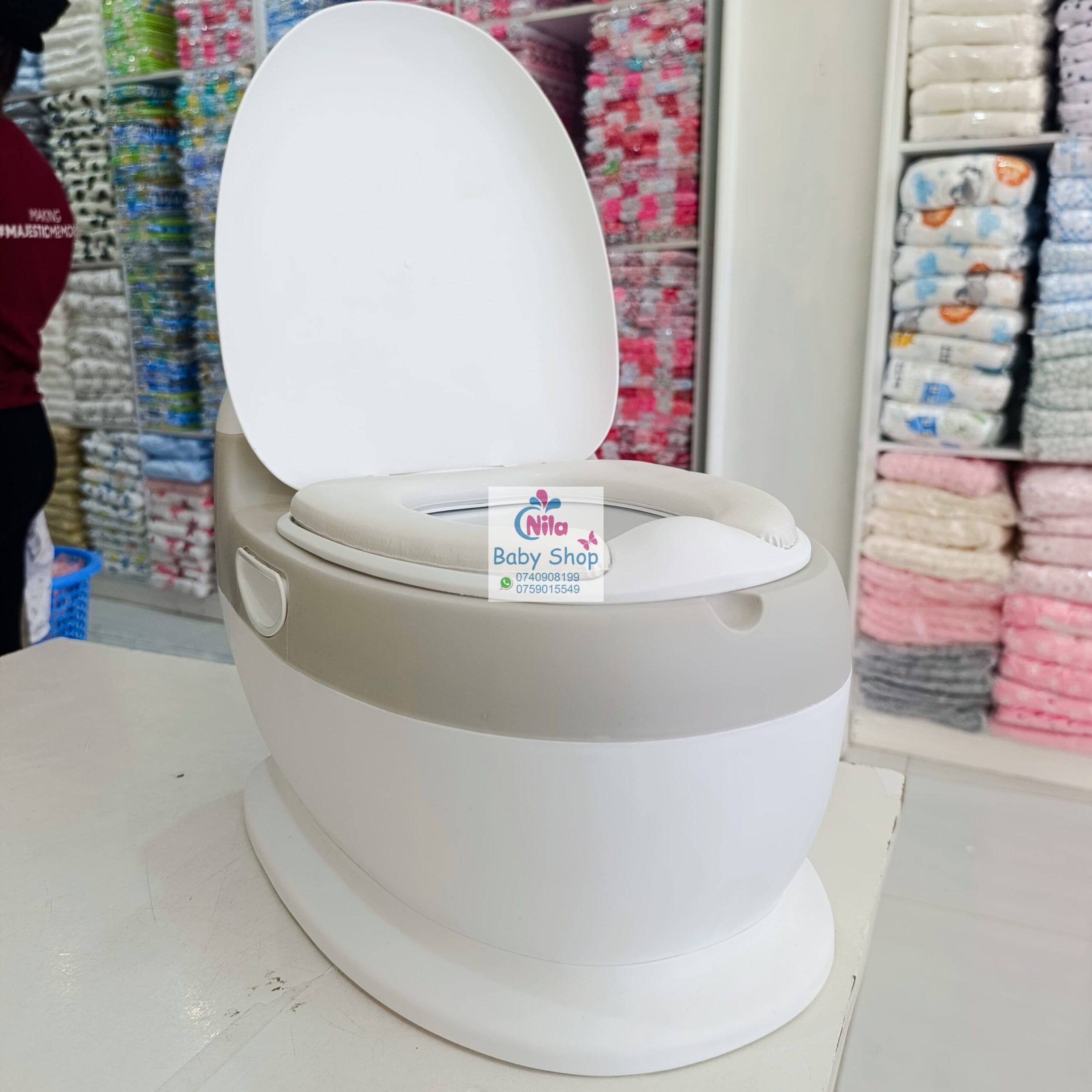 Safe Newborn Potty Seat With Soft Cushion - Image 8
