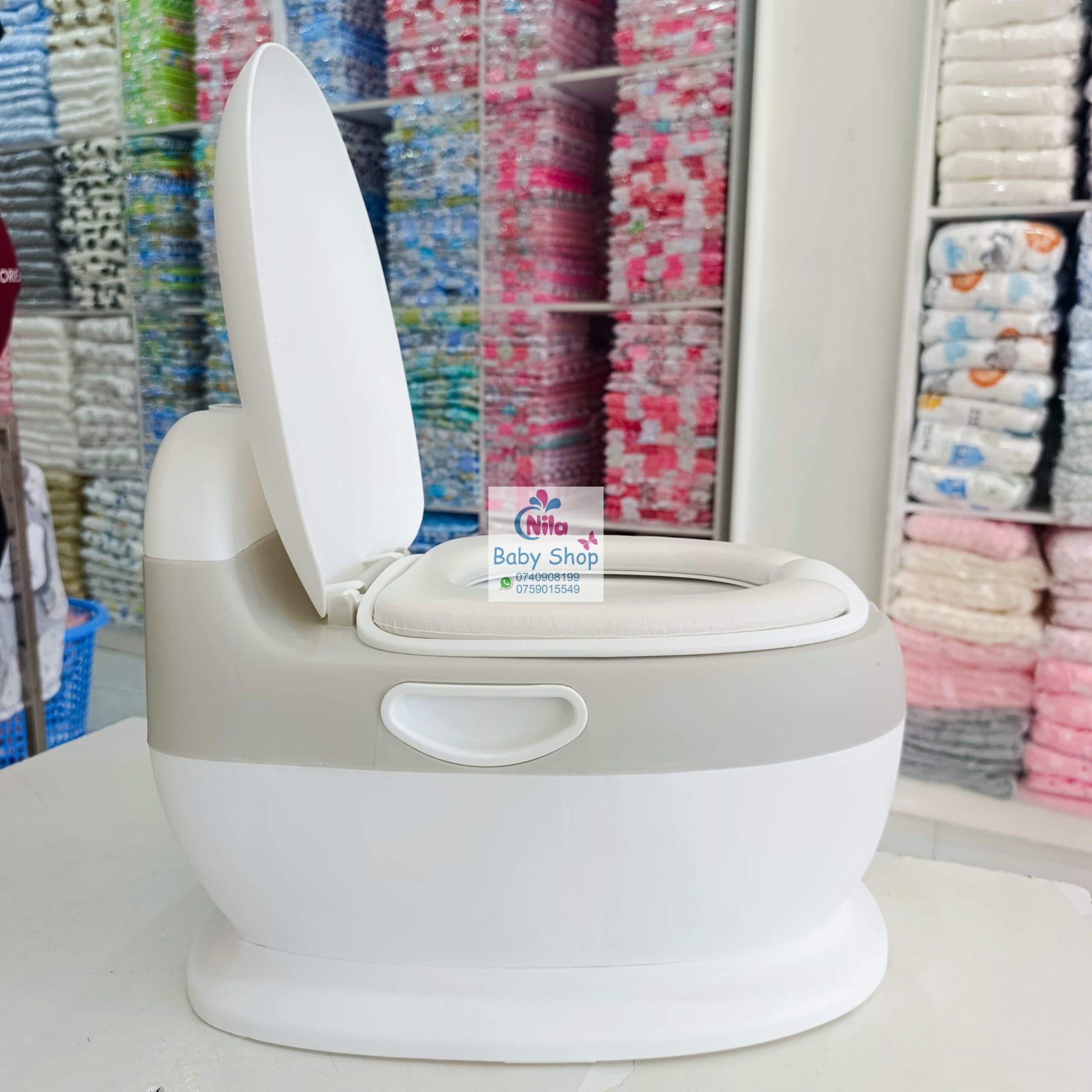 Safe Newborn Potty Seat With Soft Cushion - Image 9