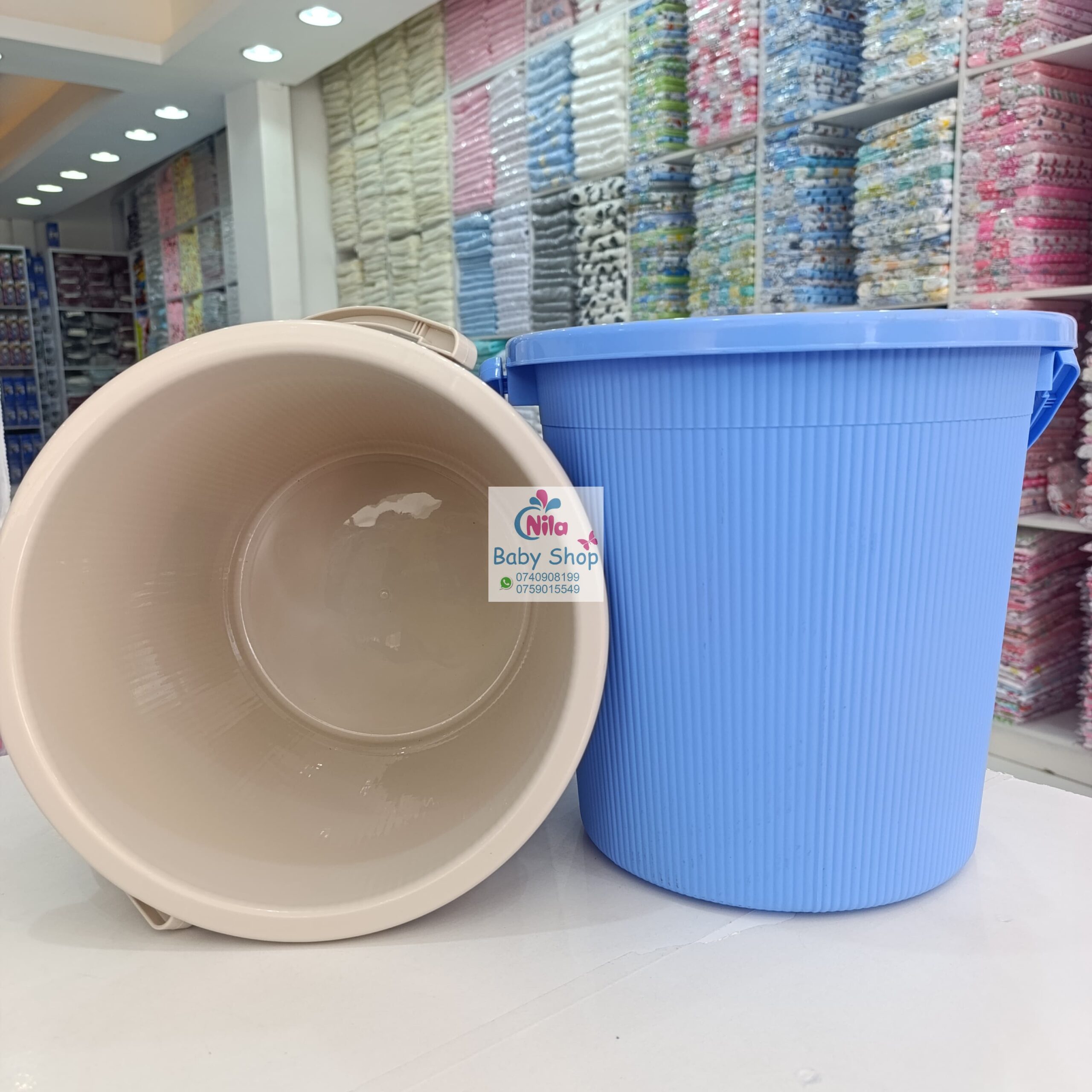 Kenpoly Frosty Bucket with Lid - 20L Durable Plastic Storage & Baby Care Bucket with Handle (Multipurpose) - Image 9