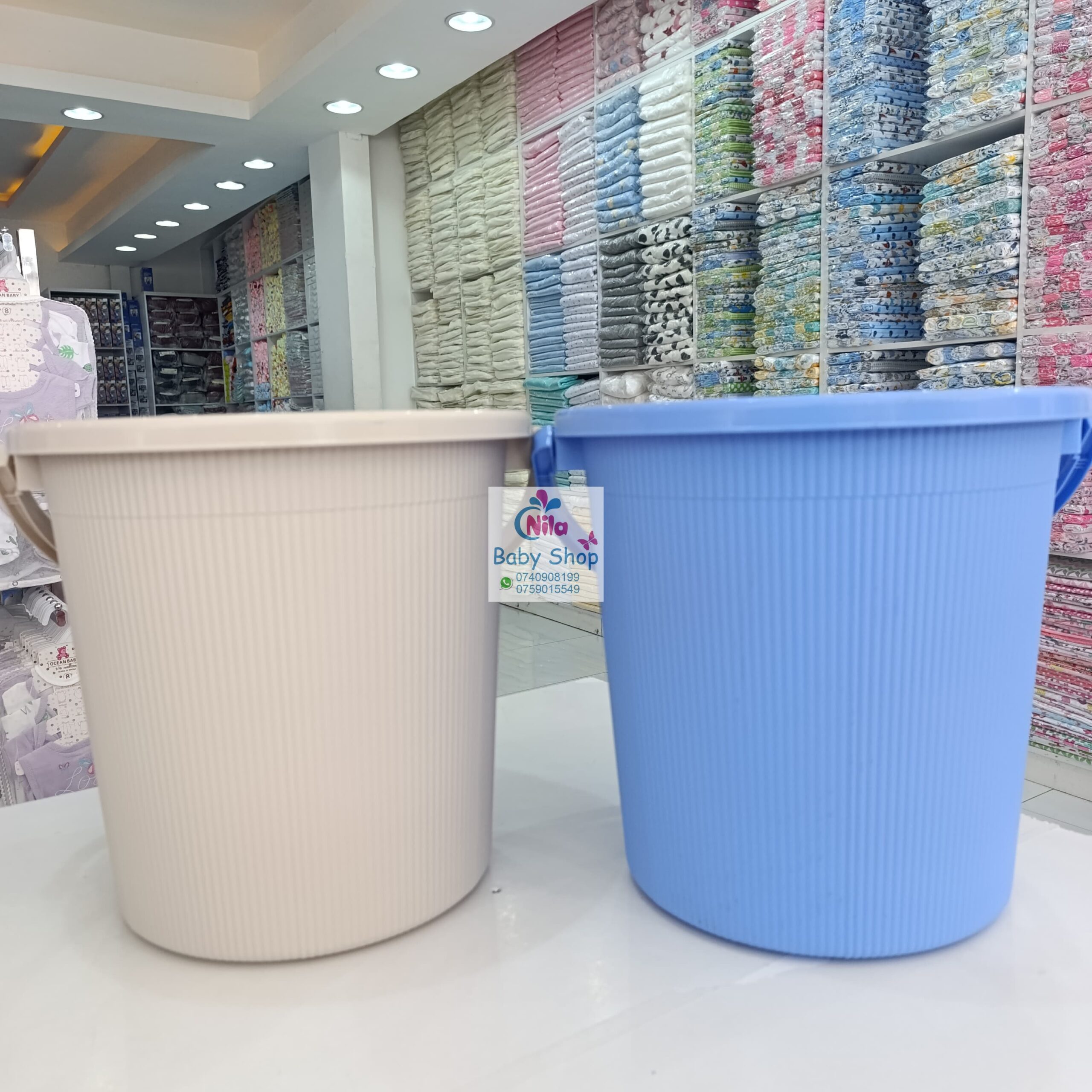 Kenpoly Frosty Bucket with Lid - 20L Durable Plastic Storage & Baby Care Bucket with Handle (Multipurpose) - Image 8