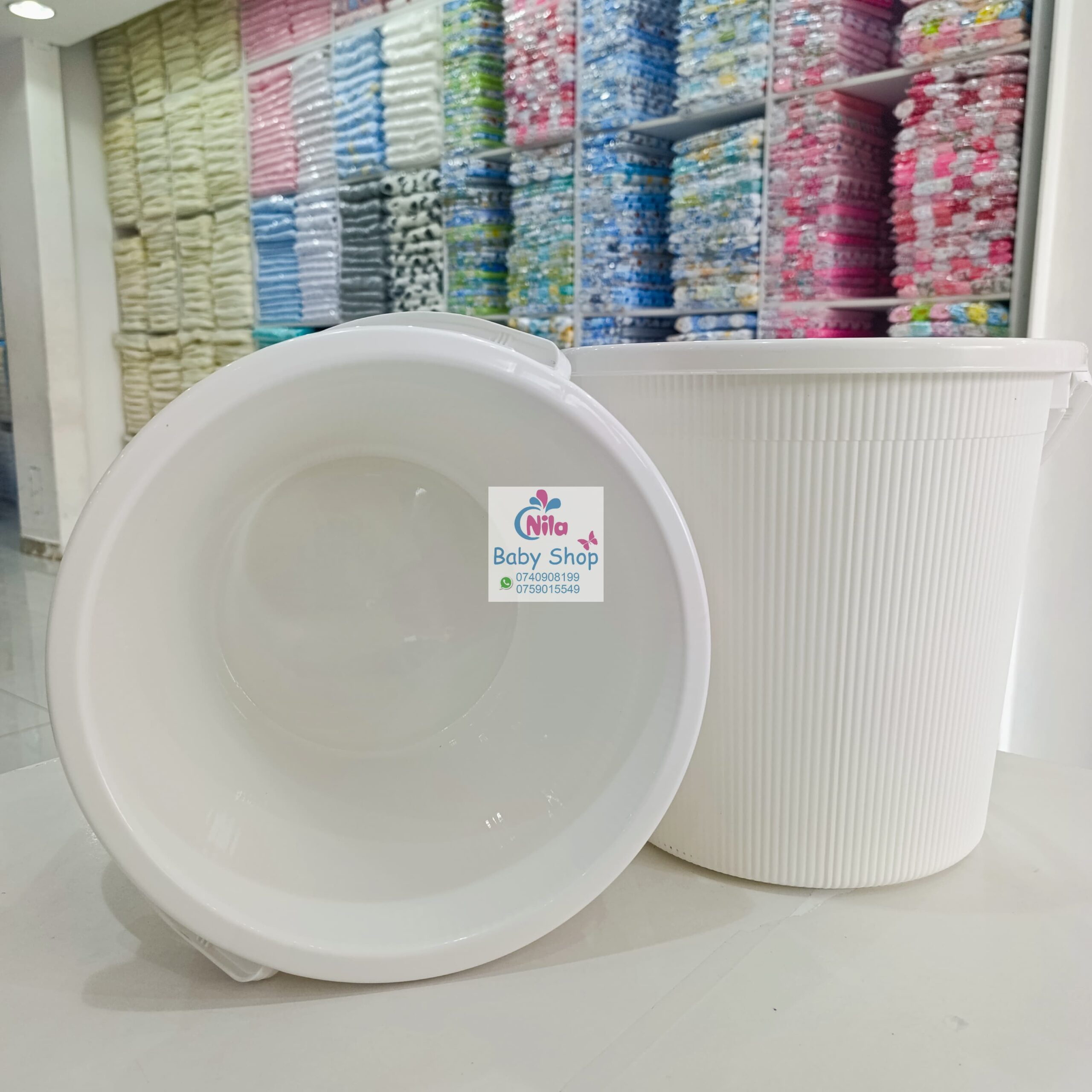 Kenpoly Frosty Bucket with Lid - 20L Durable Plastic Storage & Baby Care Bucket with Handle (Multipurpose) - Image 6