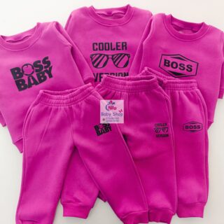 Kids Letter Print Long Sleeve Pullover Round Neck Top + Solid Color Faux Drawstring Pants 2PC Set