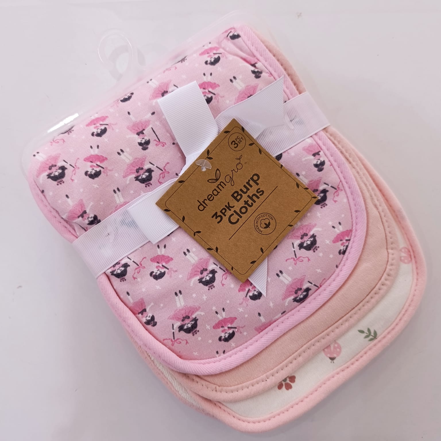 Soft Baby Bibs Set | Cute Cotton Feeding & Drool Bibs for Newborns and Infants | Adjustable Baby Feeding Bib - Image 3