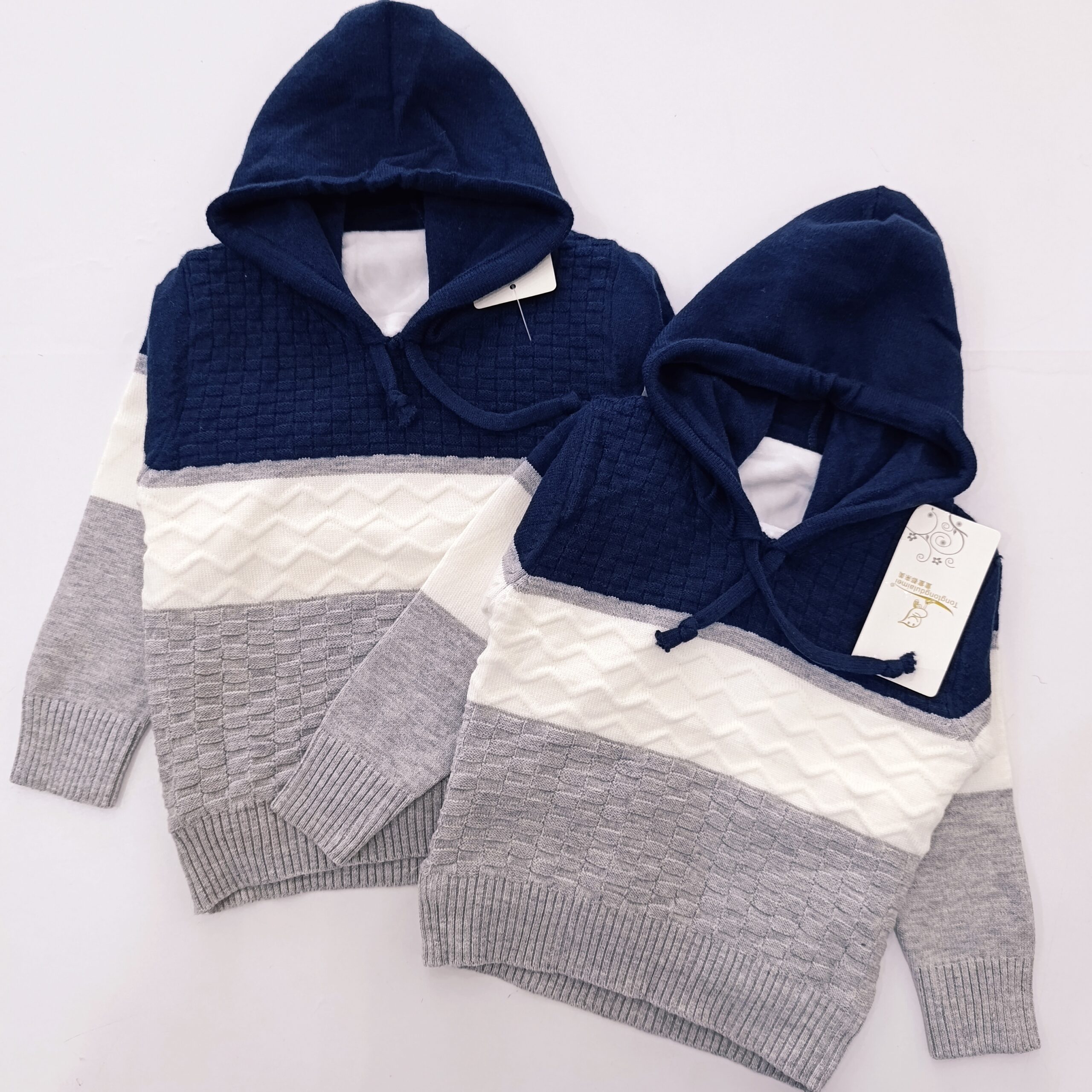 Kids Cartoon Print Casual Hoodie Sweater - Image 4