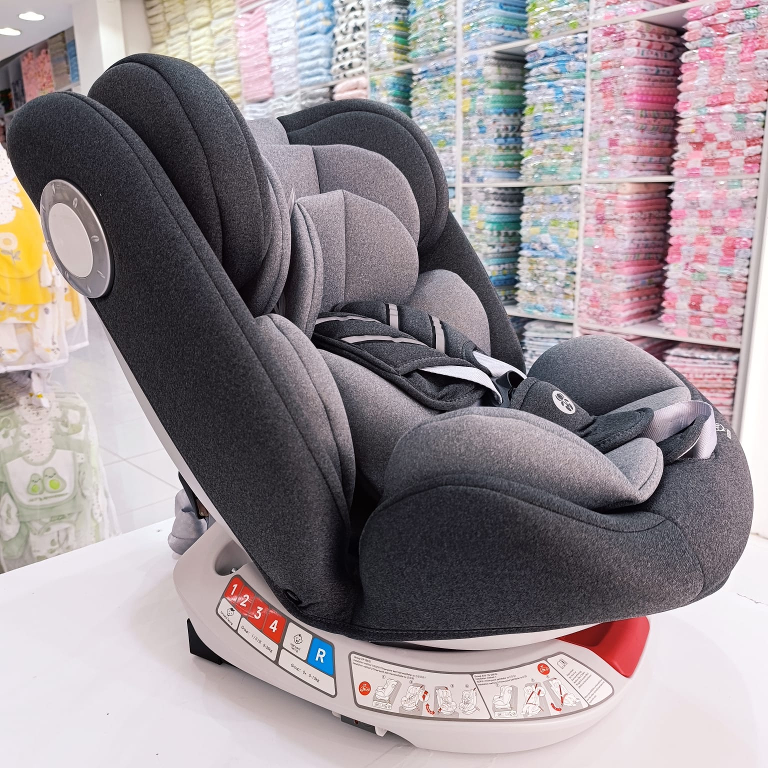 ComfortRide 360° Rotating Convertible Baby Car Seat - Image 4