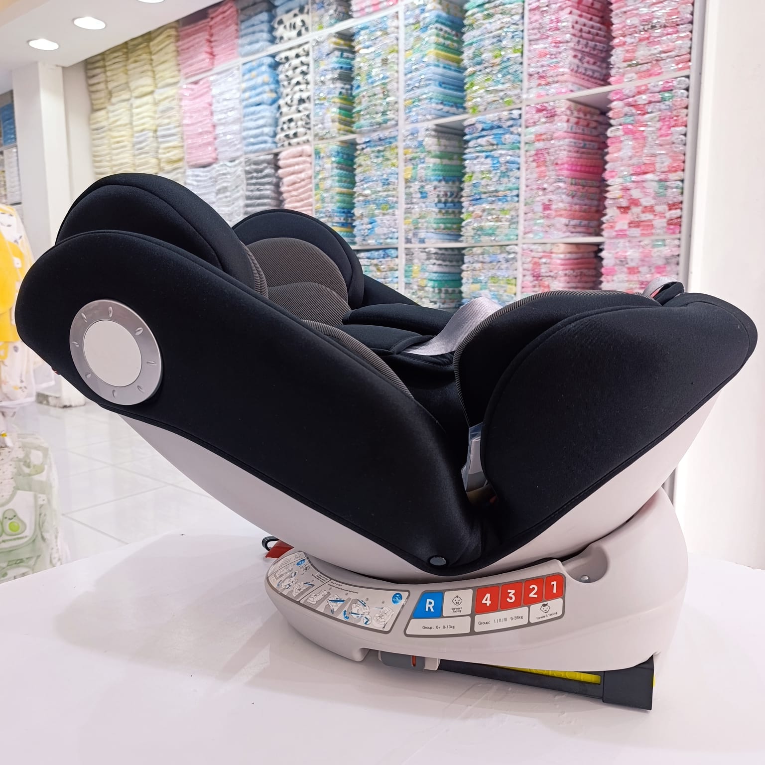 ComfortRide 360° Rotating Convertible Baby Car Seat - Image 8