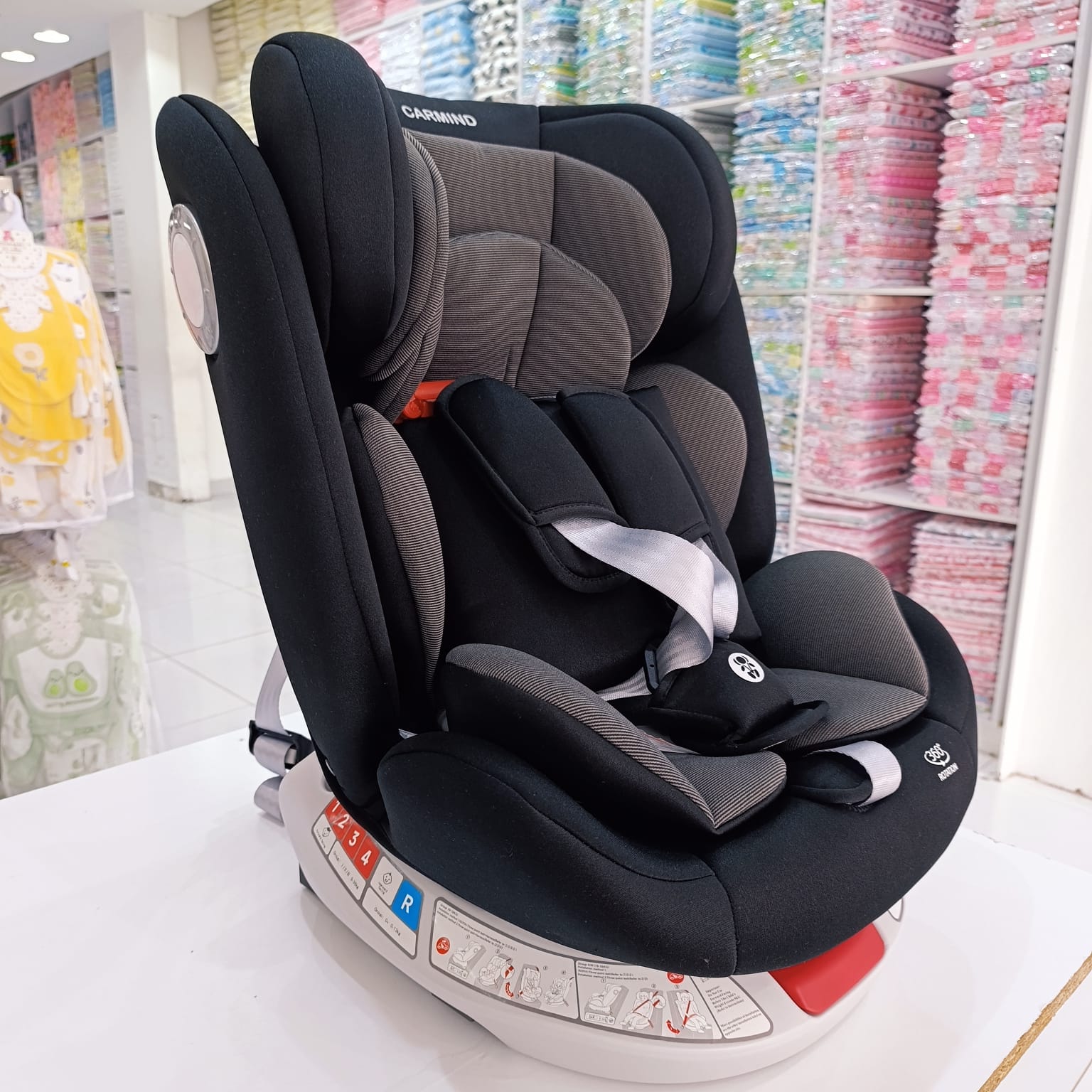 ComfortRide 360° Rotating Convertible Baby Car Seat - Image 7