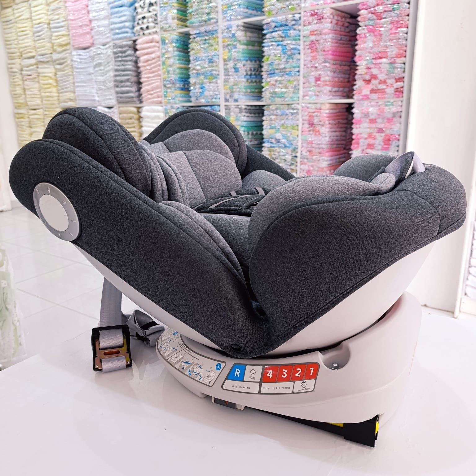 ComfortRide 360° Rotating Convertible Baby Car Seat - Image 3