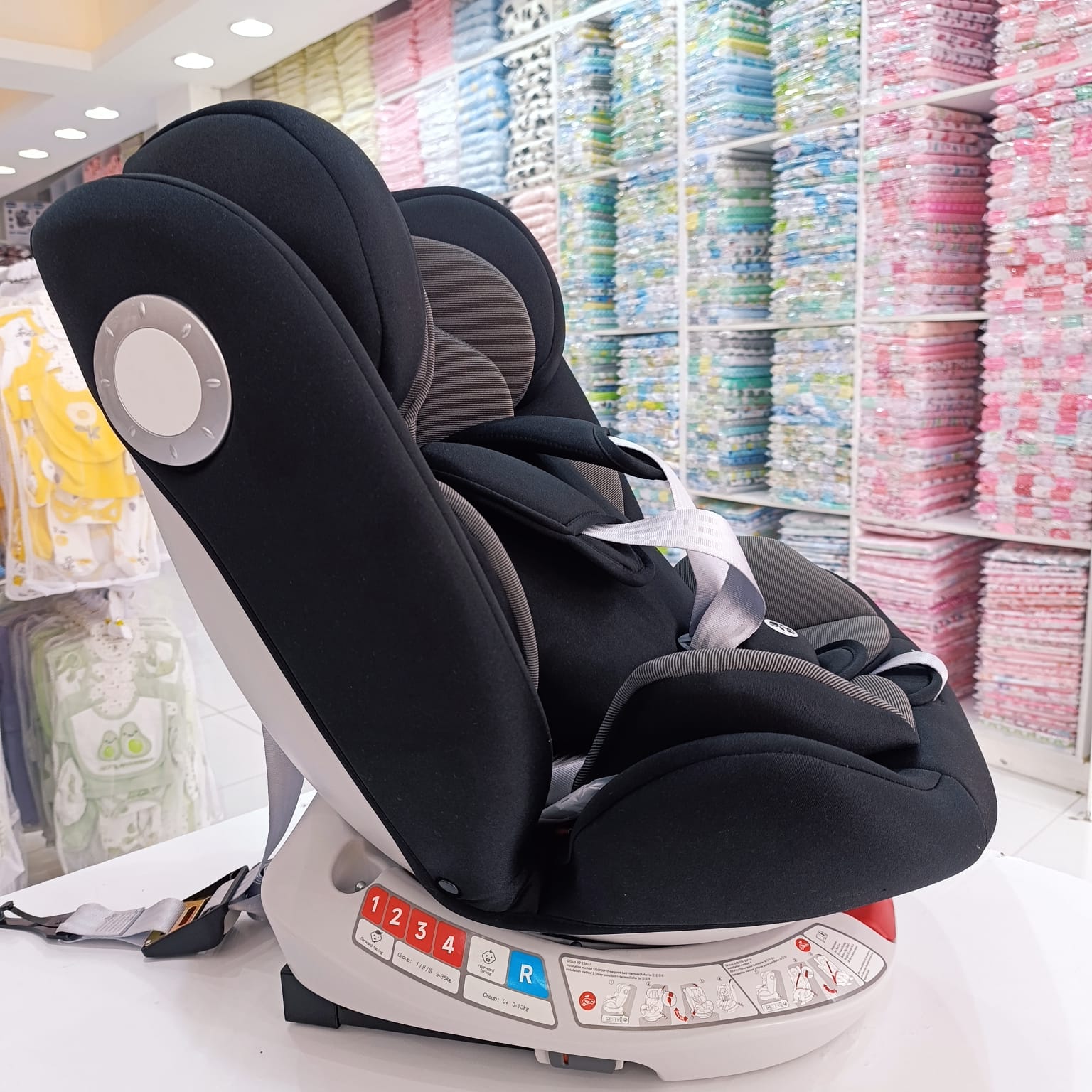 ComfortRide 360° Rotating Convertible Baby Car Seat - Image 5