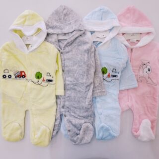 Newborn Baby Jumpsuit Warm Rompers